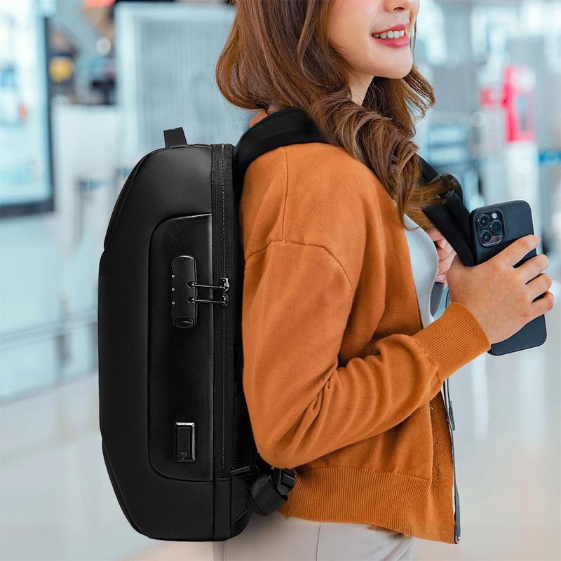 Mochila para Laptop 17.5” Antirrobo Impermeable para Viaje