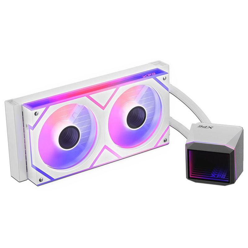 Sistema de Enfriamiento Líquido XPG Levante II 240, Color Blanco