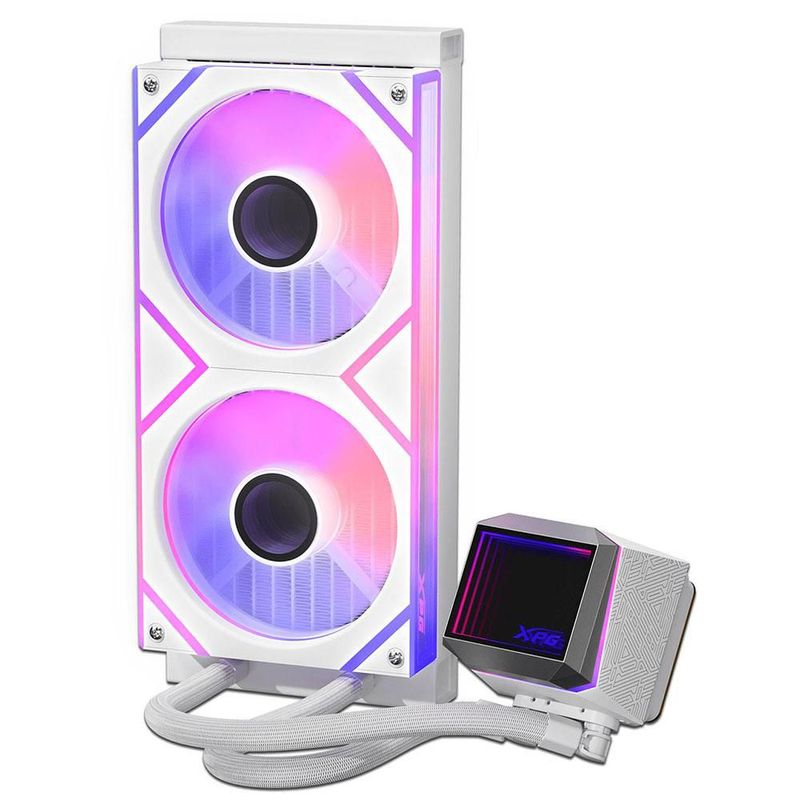 Sistema de Enfriamiento Líquido XPG Levante II 240, Color Blanco