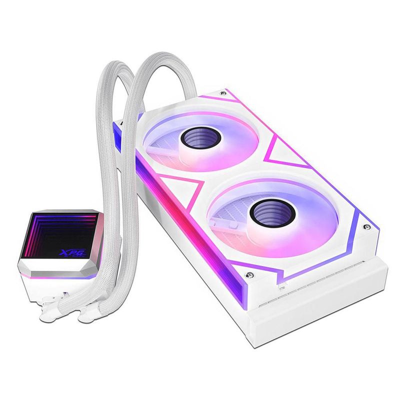 Sistema de Enfriamiento Líquido XPG Levante II 240, Color Blanco