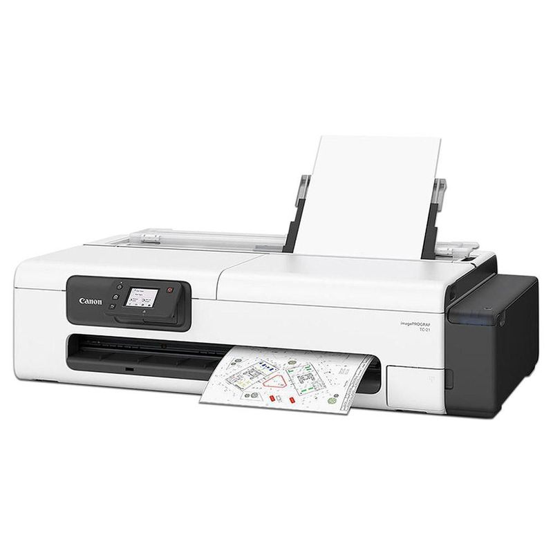 Plotter Canon imagePROGRAF TC-21 de 24", 2400 x 1200 dpi, USB, Ethernet, Wi-Fi Direct.