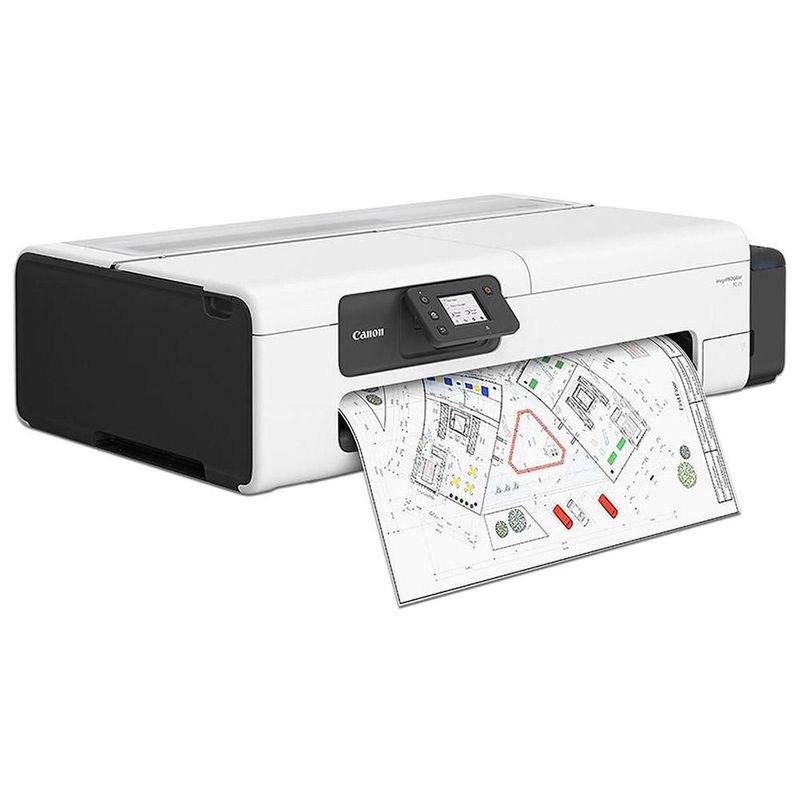 Plotter Canon imagePROGRAF TC-21 de 24", 2400 x 1200 dpi, USB, Ethernet, Wi-Fi Direct.