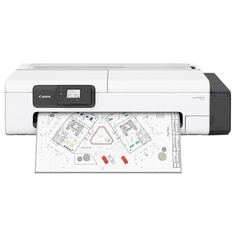 Plotter Canon imagePROGRAF TC-21 de 24", 2400 x 1200 dpi, USB, Ethernet, Wi-Fi Direct.