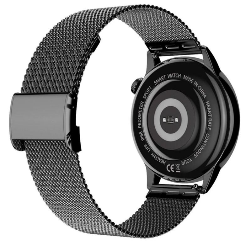 Smartwatch Reloj Metal Hd1 De Lujo PLATA