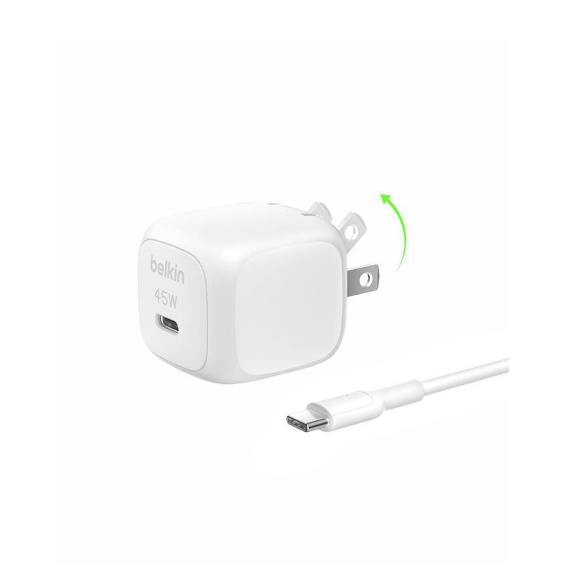 Belkin cargador pared 45w usb-c con cable