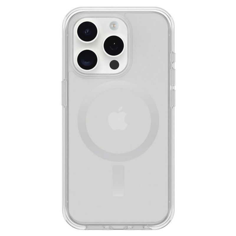 Funda de protección symetry transparente para iphone 15 pro
