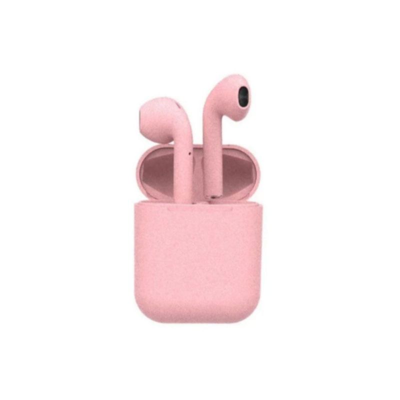 Audífonos Inalámbricos Genérico I12 Color Rosa In-ear