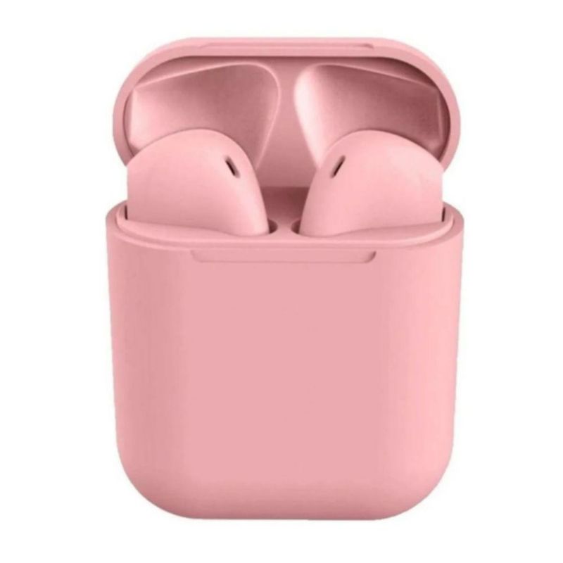 Audífonos Inalámbricos Genérico I12 Color Rosa In-ear