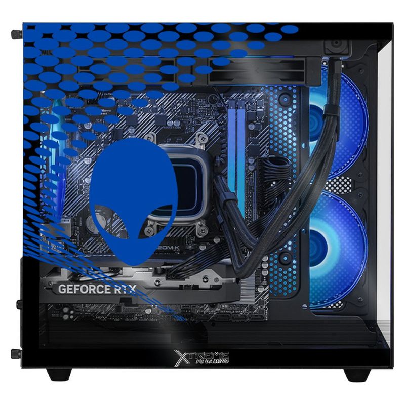 Xtreme pc alienware rtx 5060 ryzen 7 32gb ssd 1tb monitor 32