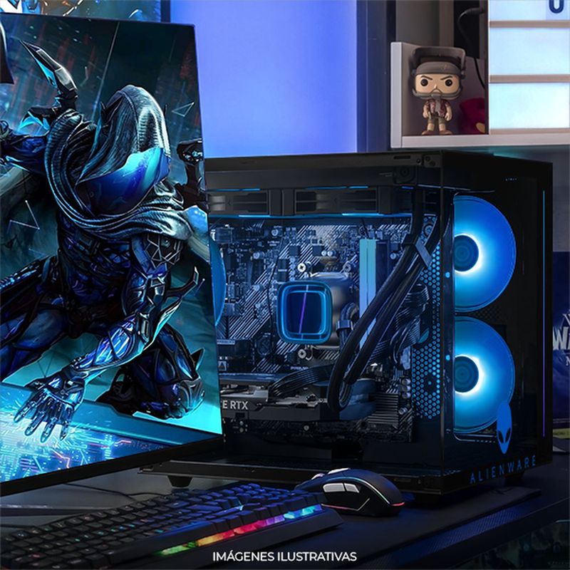 Xtreme pc alienware rtx 5060 ryzen 7 32gb ssd 1tb monitor 32