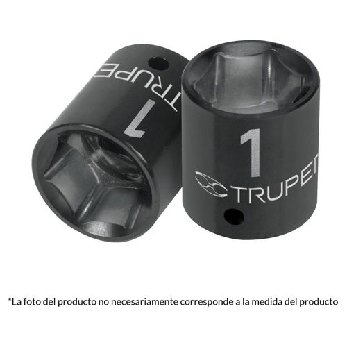 Dado de impacto 12mm cuadro 1/2" Truper