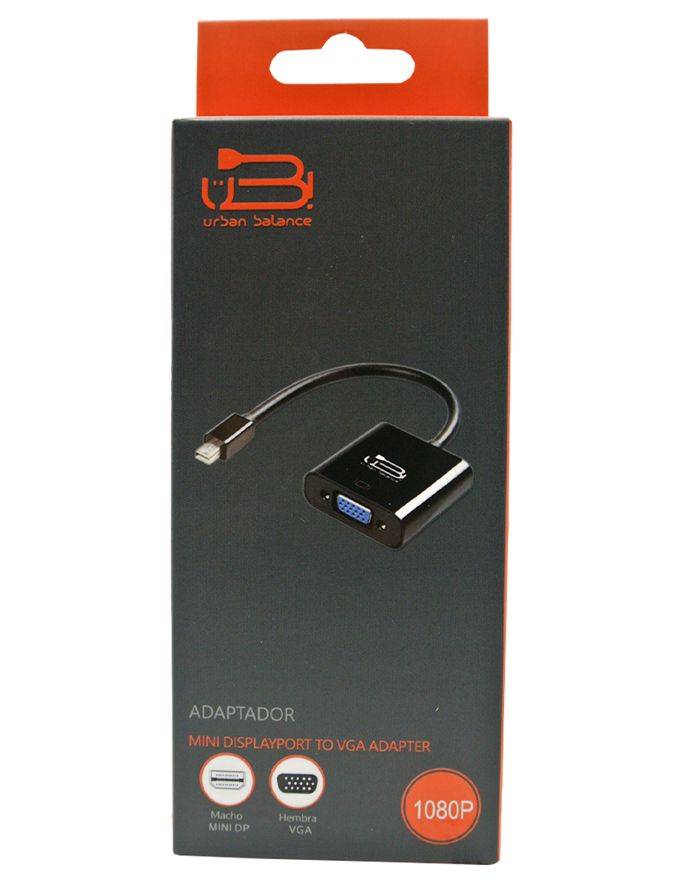 Adaptador Mini DisplayPort a VGA Urban Balance