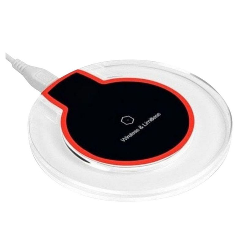 Cargador Inalámbrico carga rápida transparente