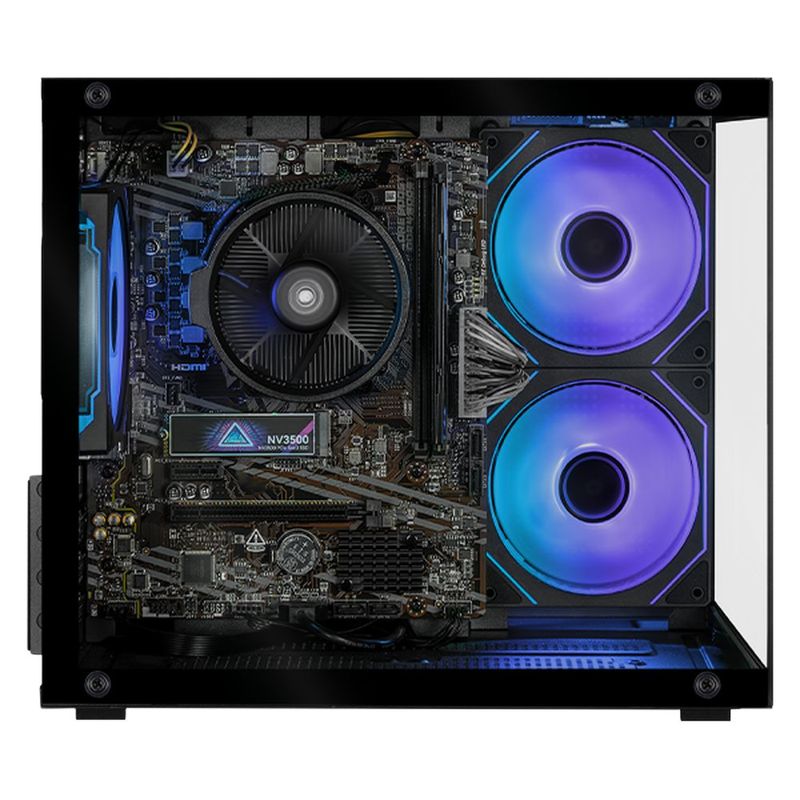 Xtreme pc radeon vega ryzen 5 16gb ssd 1tb monitor 27 black
