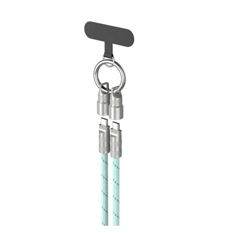 Cable de Carga Rápida HAVIT CB6340 USB-C PD60W con Lanyard 1.2m
