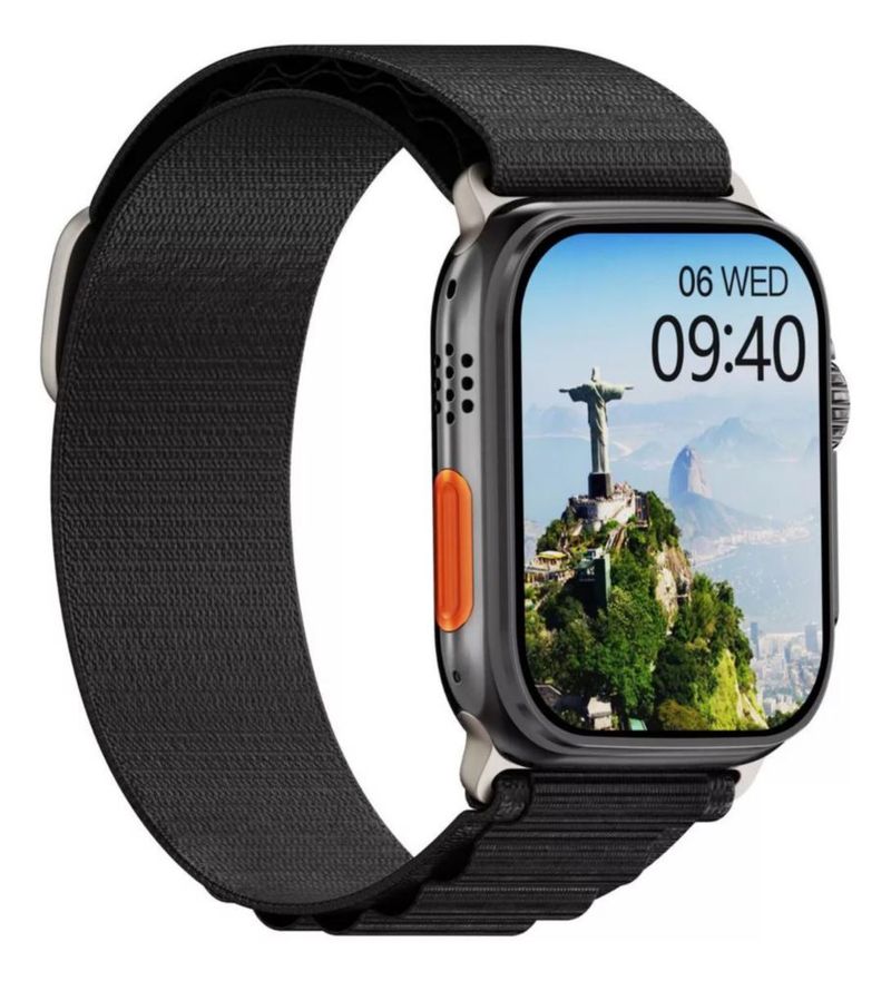 Smart Watch Reloj Inteligente W69 Mini negro