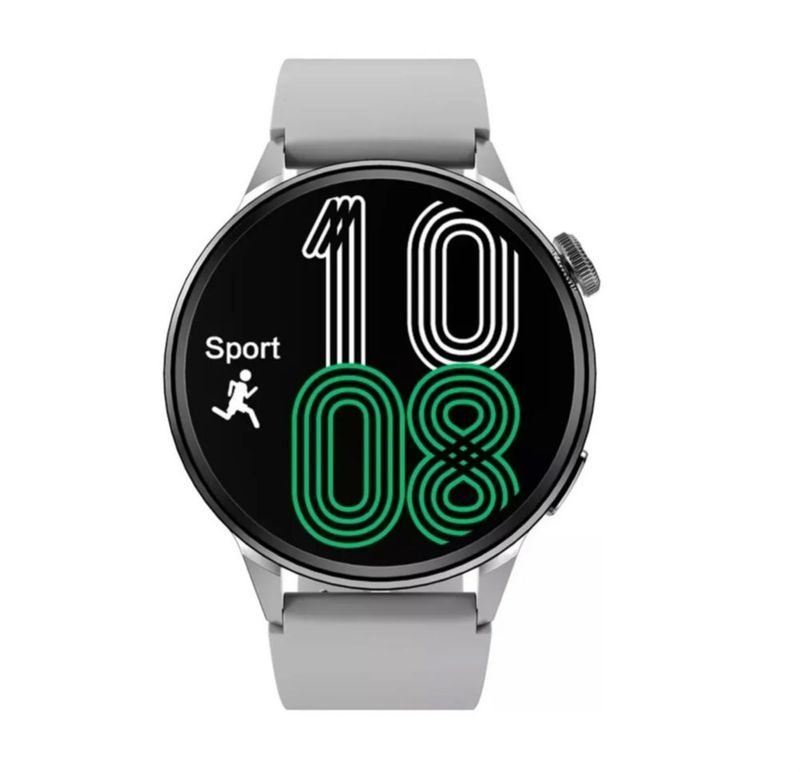 Smartwatch Reloj Inteligente Dt4+ SILICON  gris