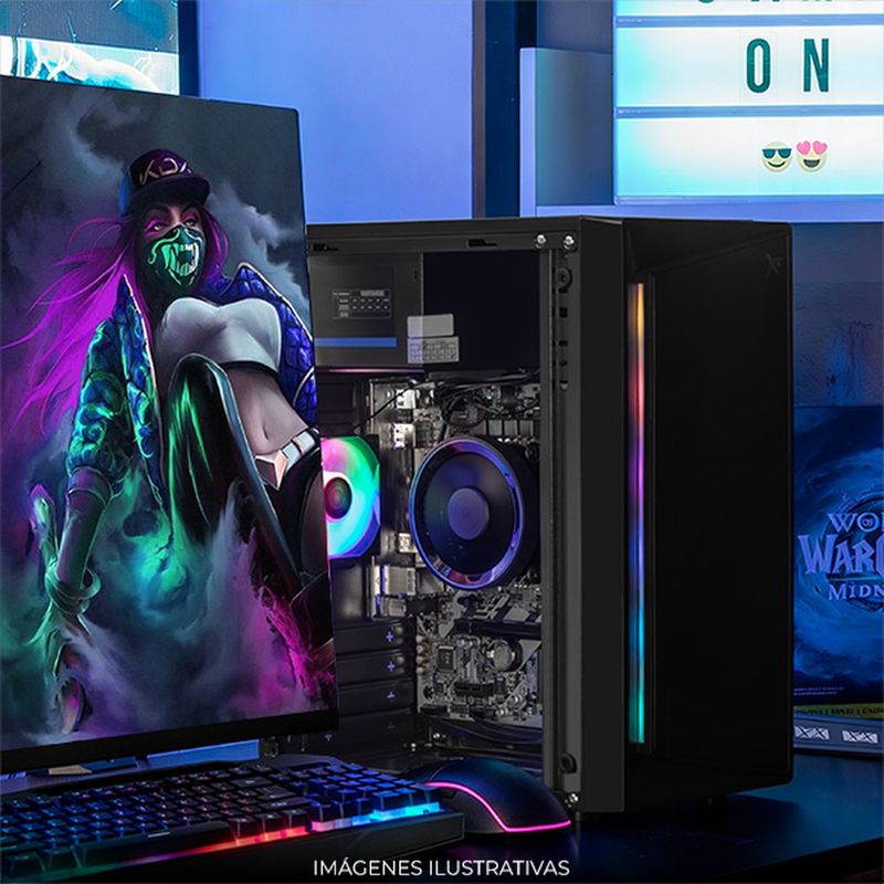 Xtreme pc ia ready core ultra 5 16gb 500gb monitor 23.8 bk