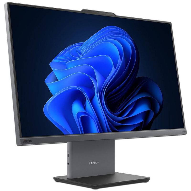 PC AIO Lenovo ThinkCentre neo 50a 24 Gen 5: Intel Core 5 210H, RAM 16GB DDR5, SSD 512GB, Pantalla 23.8" LED Full HD (1920 x 1080), Windows 11 Pro.