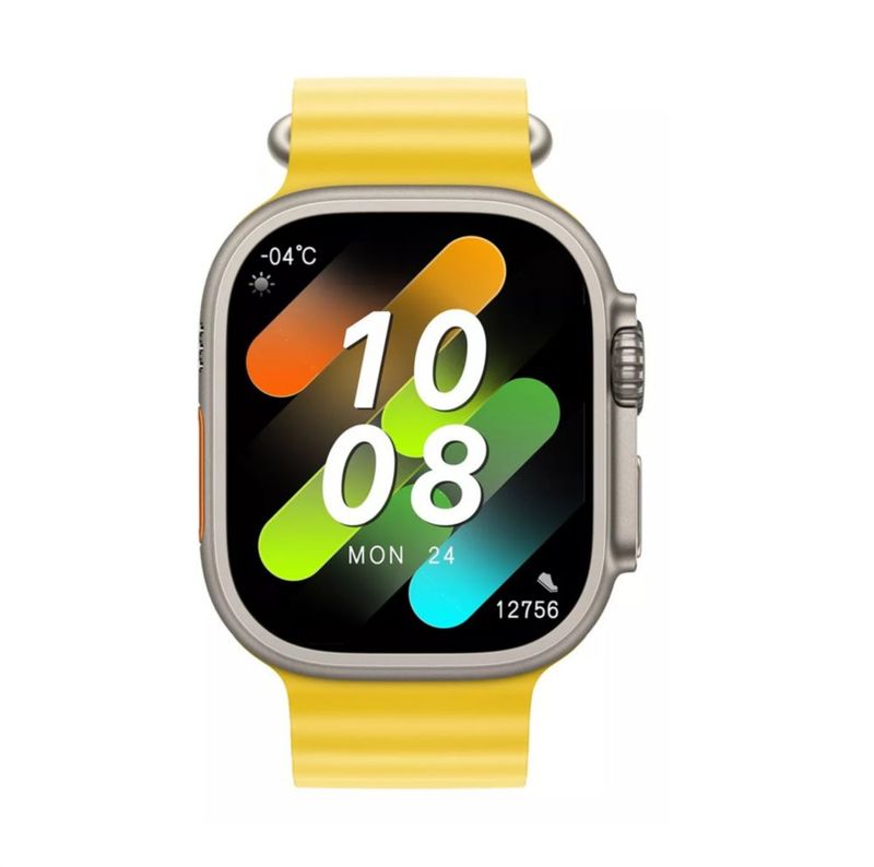 Reloj Inteligente Smart Watch Hk9 Ultra Amarillo