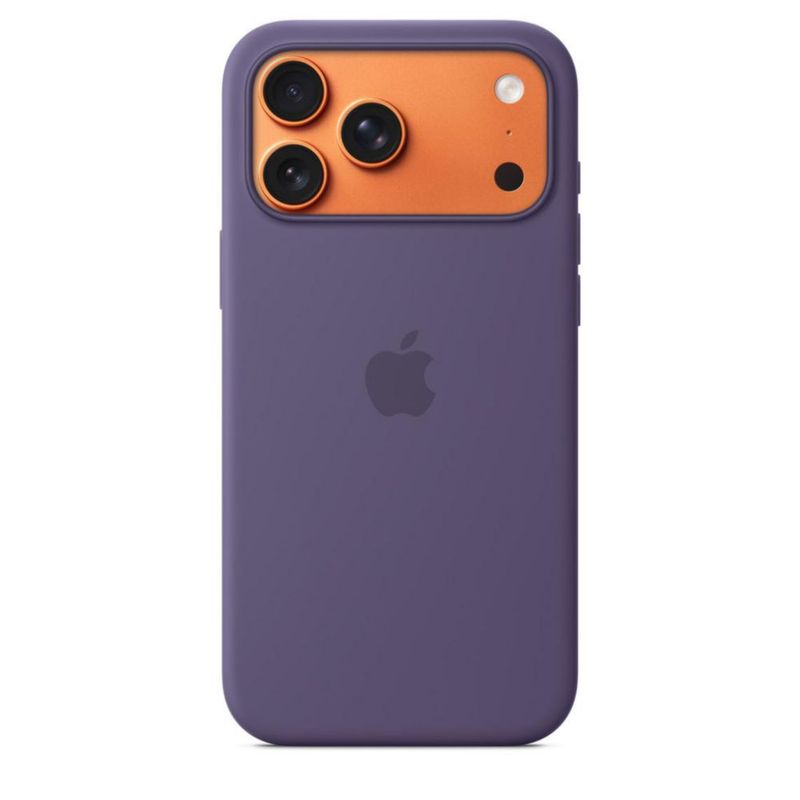 Funda Apple iPhone 17 Pro Max Silicon Magsafe Morado Niebla