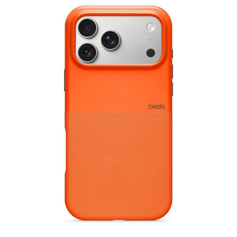 Funda Beats iPhone 17 Pro Max Alta Protección Magsafe Naranja Sierra