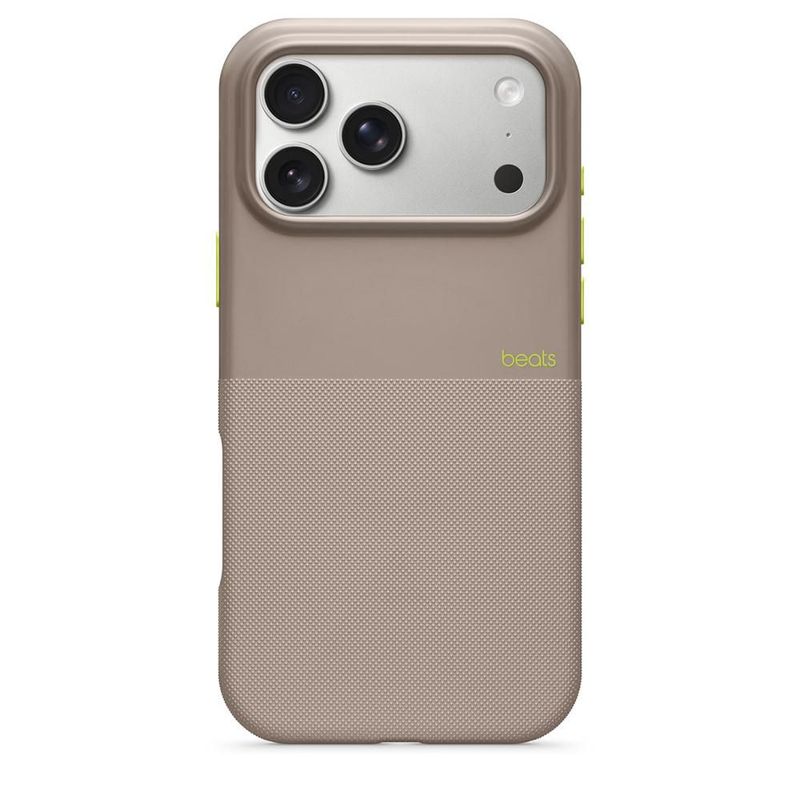 Funda Beats iPhone 17 Pro Max Alta Protección Magsafe Gris Alpino