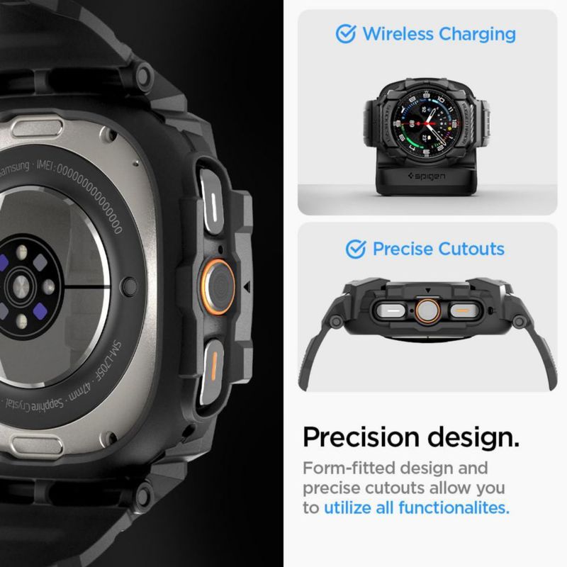 Funda con correa para Samsung Galaxy Watch Ultra de 47 mm Spigen