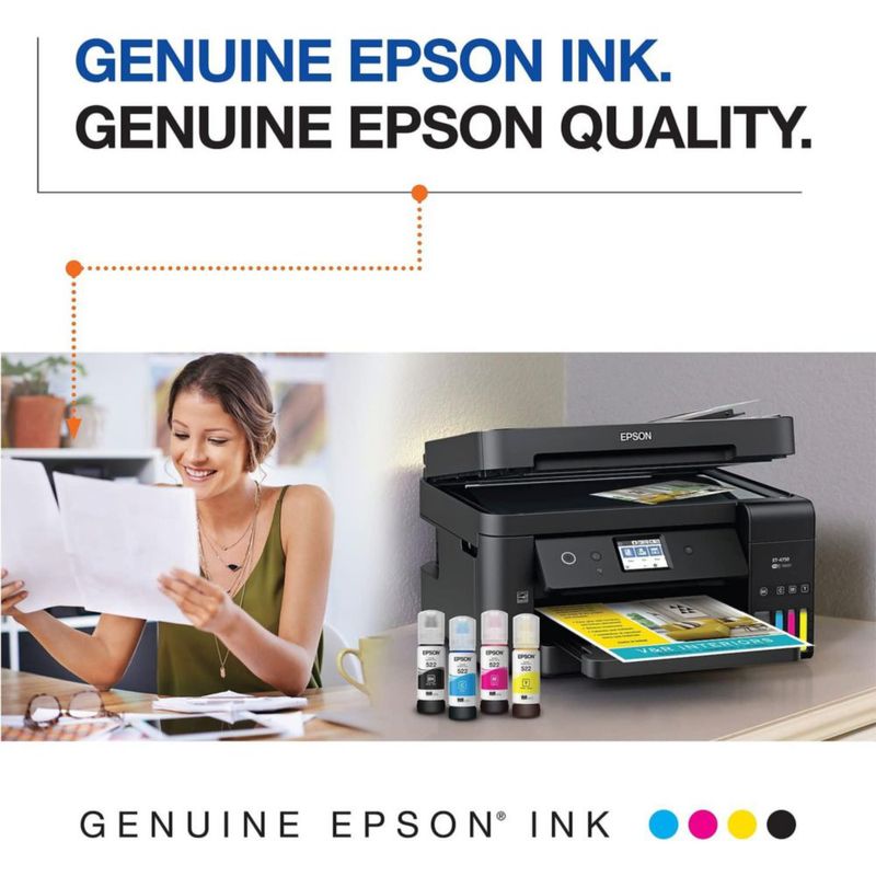 Botella de tinta Epson 522 EcoTank de ultra alta capacidad negra T522120-S