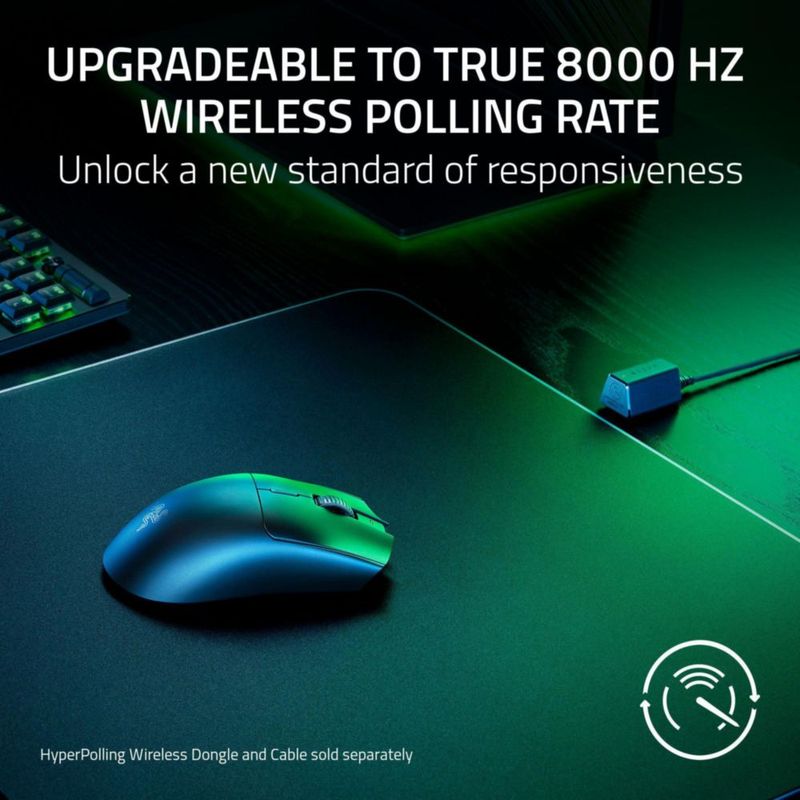 Ratón para juegos Razer Viper V3 HyperSpeed Wireless 82 g negro