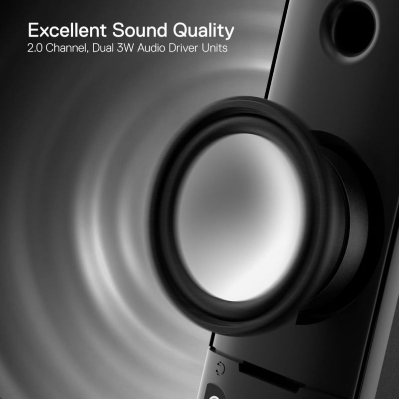 Altavoces para juegos de PC Redragon GS550 de 2.0 canales con alimentación USB
