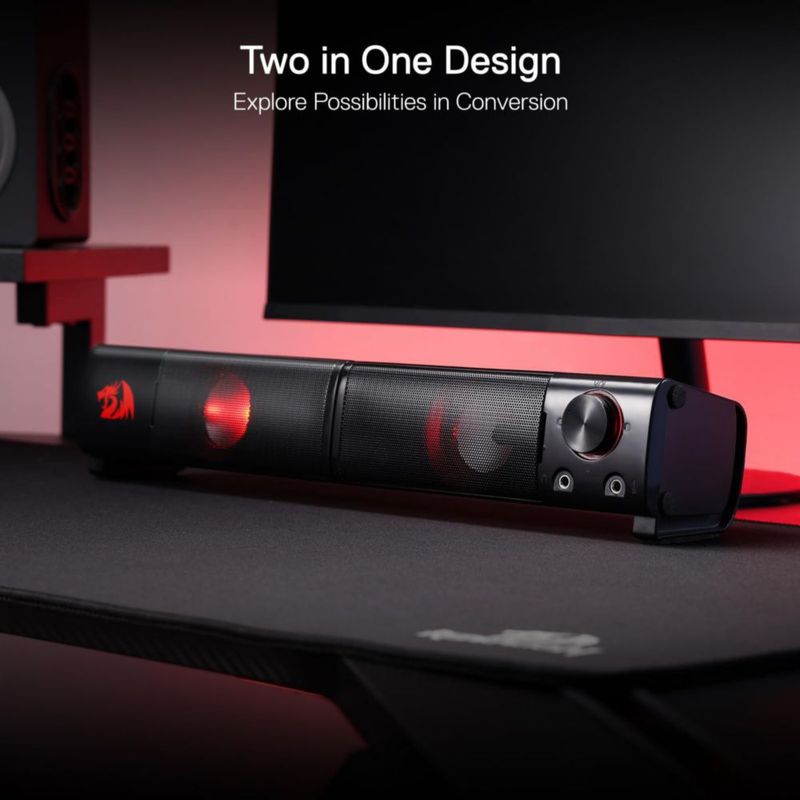 Altavoces para juegos de PC Redragon GS550 de 2.0 canales con alimentación USB