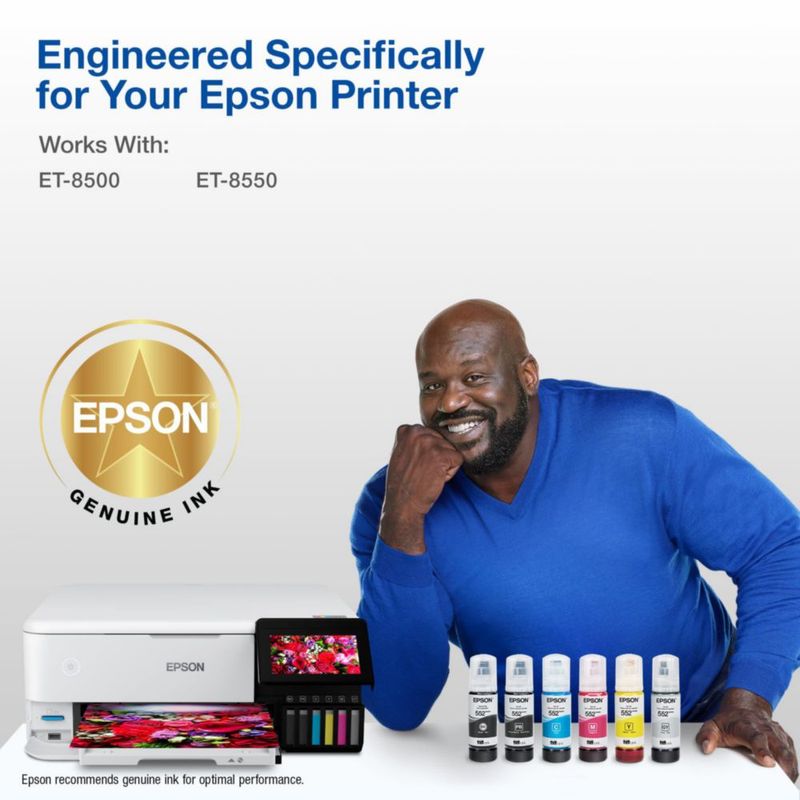 Paquete combinado de botellas de tinta Epson 552 EcoTank T552920-S 5 colores