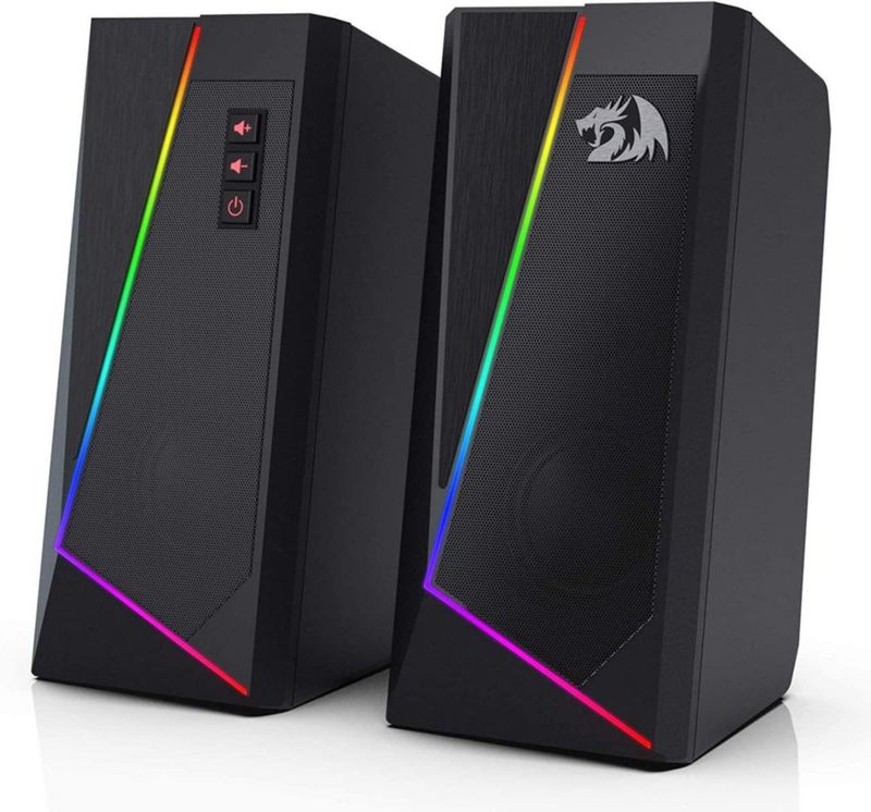 Altavoces de sobremesa Redragon GS520 RGB 2.0 canales alimentados por USB