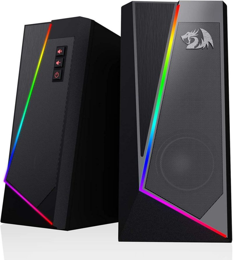 Altavoces de sobremesa Redragon GS520 RGB 2.0 canales alimentados por USB
