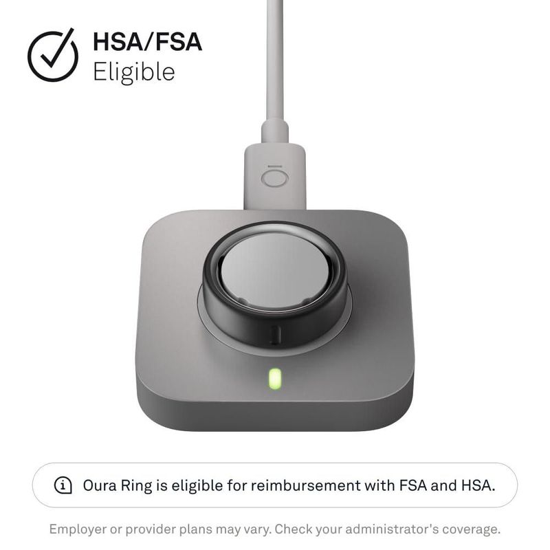 Cargador OURA Ring 4 base de carga USB-C tamaño 10