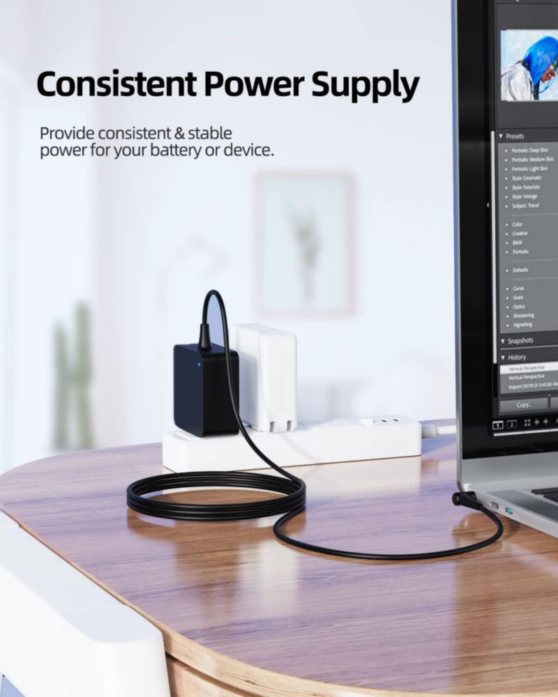 Cargador Superer ADLX65CCGU2A de 65 W para portátil Lenovo con cable de 23 m