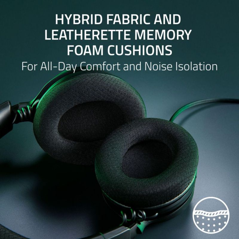 Auriculares para juegos Razer Kraken V4 X con cable y sonido envolvente 7.1