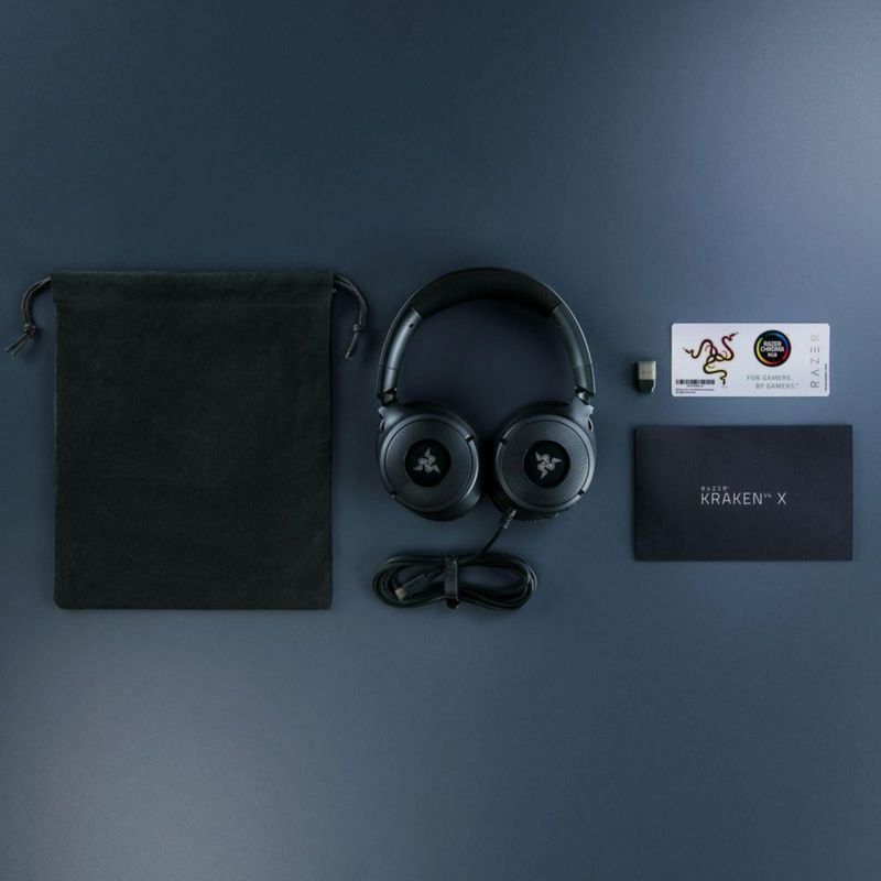 Auriculares para juegos Razer Kraken V4 X con cable y sonido envolvente 7.1