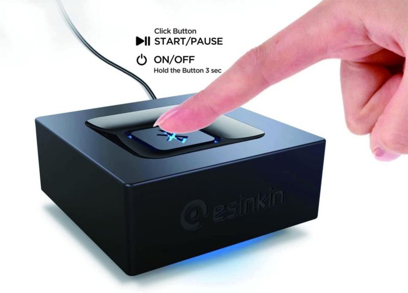 Adaptador de audio Bluetooth Esinkin para sistema de transmisión de música
