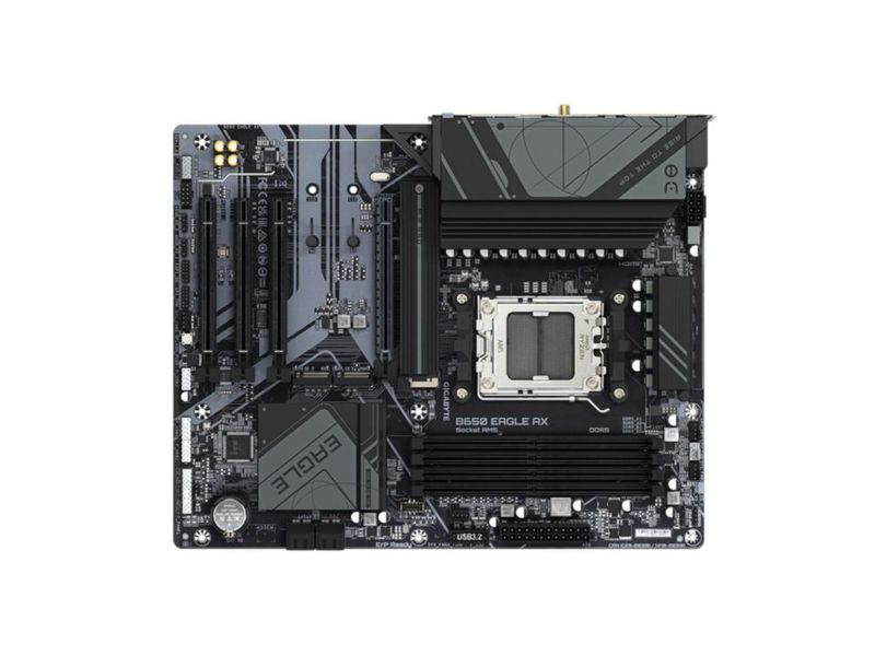Placa madre GIGABYTE B650 Eagle AX AM5 LGA 1718 AMD B650 ATX