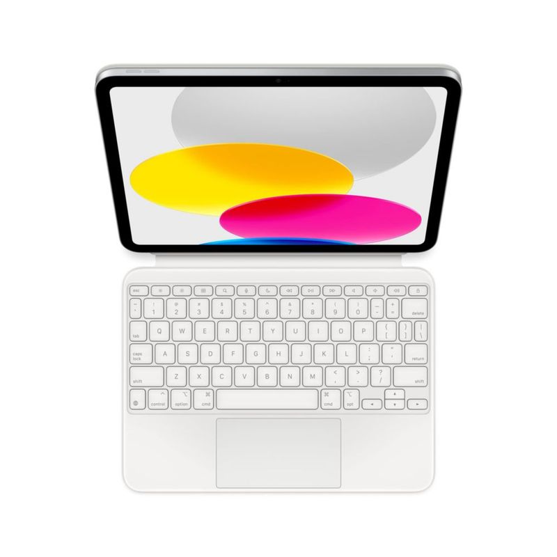 Teclado Folio Apple Magic para iPad de décima generación blanco