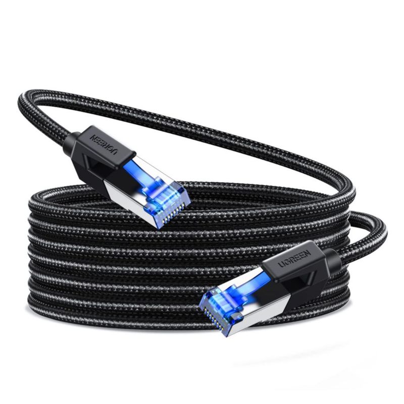 Cable Ethernet UGREEN Cat 8 de 50 m 40 Gbps 2000 Mhz blindado