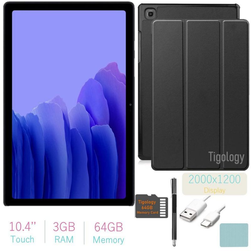 Tableta SAMSUNG Galaxy Tab A7 10.4" (64 GB gris) + Accesorios