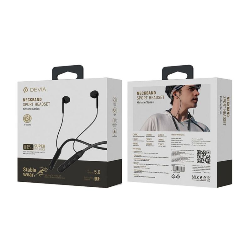 DEVIA AUDÍFONOS NECKBAND SPORT EARPHONE