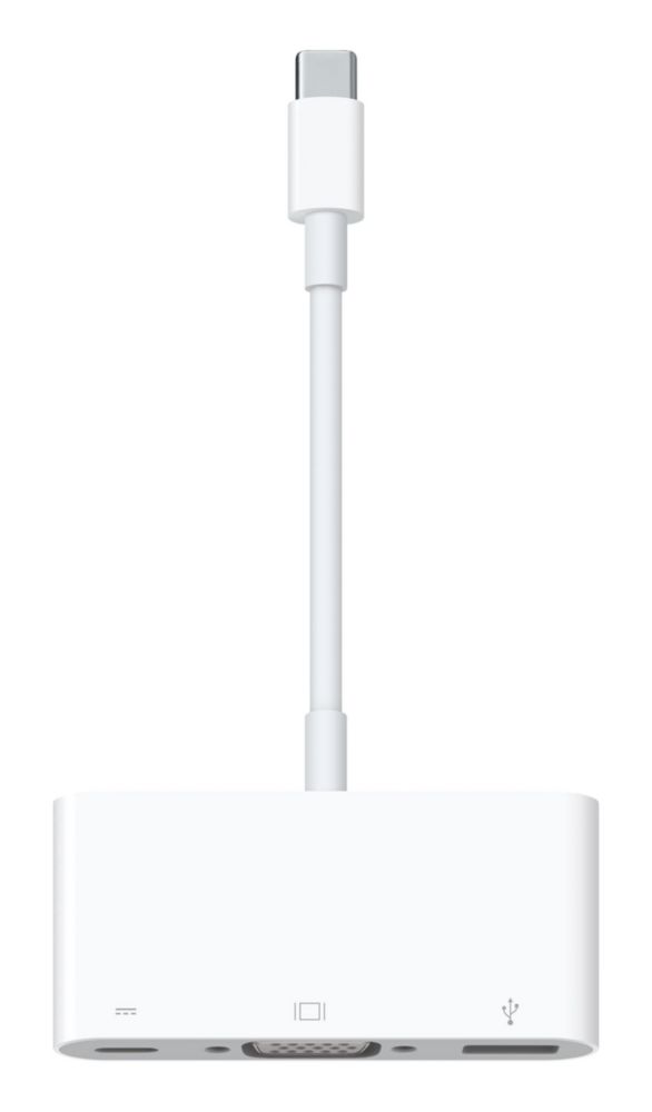 Adaptador multipuerto USB-C VGA de Apple con USB 3.0 y puerto de carga