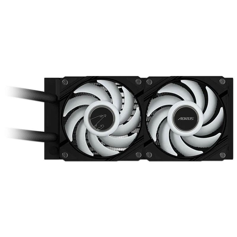 Enfriamiento Líquido Gigabyte AORUS Waterforce II 240, 2 Ventiladores 120mm ARGB, TDP 300W, Compatible LGA Intel 115x, 1200, 1700, 1851 y AMD AM5 AM4