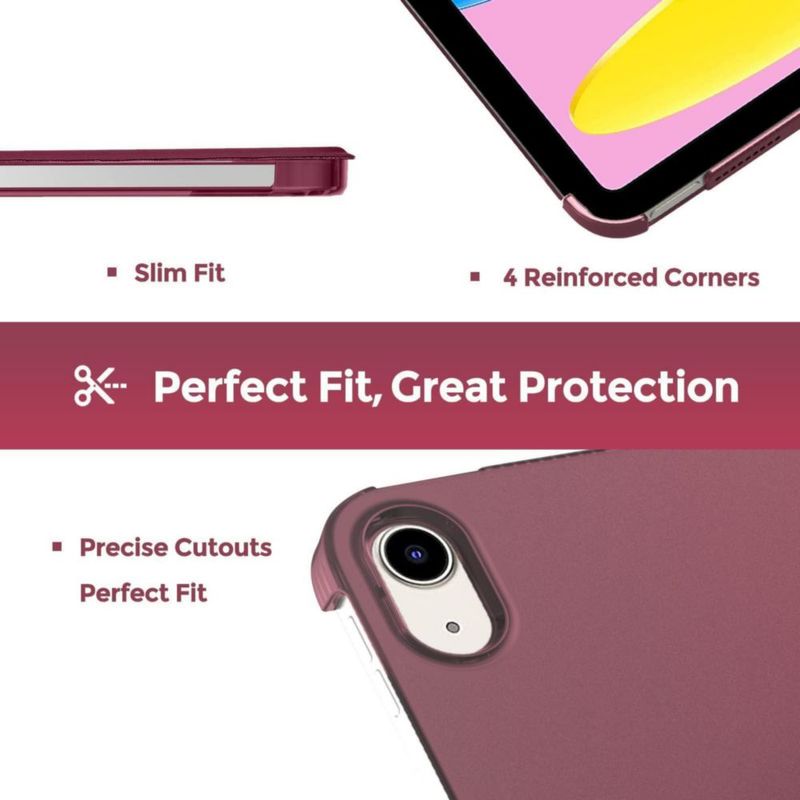 Funda ProCase para iPad 11.ª generación de 11 pulgadas 2025/10.ª generación de 10.9 pulgadas