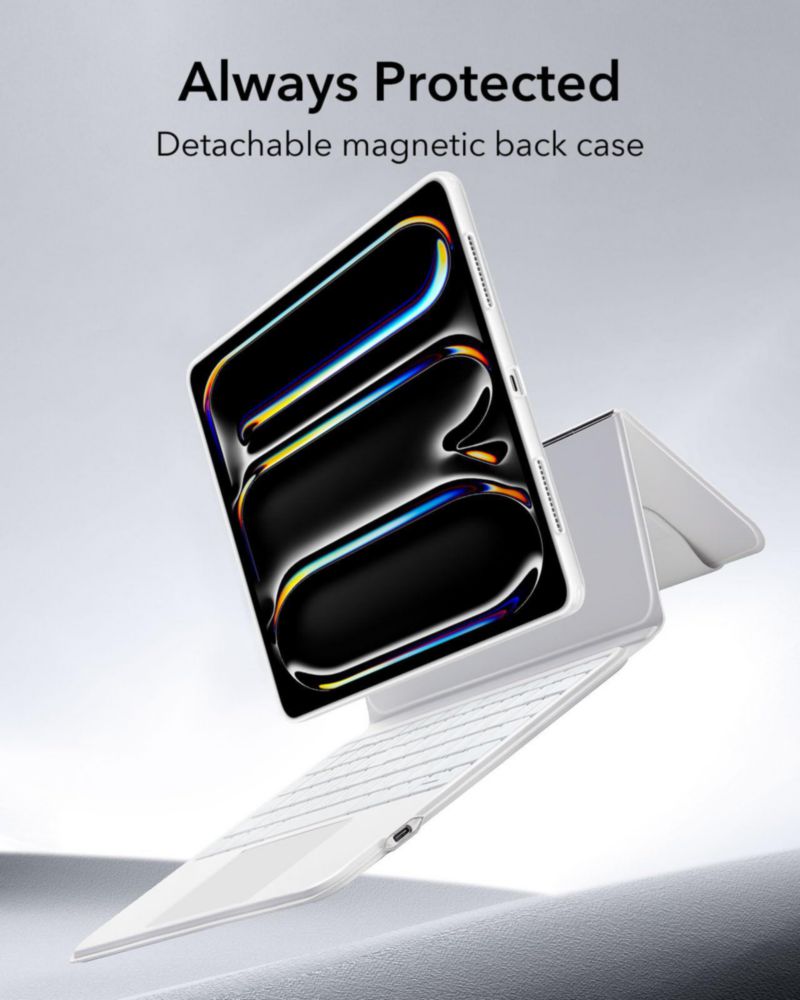 Funda con teclado ESR Ascend para iPad Pro 11 2024 con panel táctil