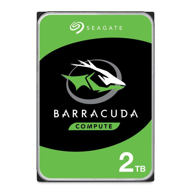 Disco duro interno Seagate BarraCuda 2TB HDD 3.5" SATA 6Gb/s